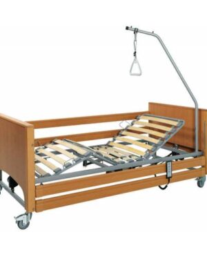 ALMAN AHŞAP HASTA KARYOLASI  MOTORLU