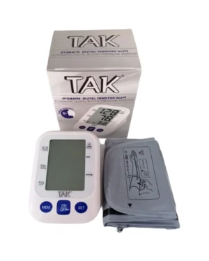 Tak Otomatik Dijital Tansiyon Aleti Koldan Ölçer Türçe Konuşan