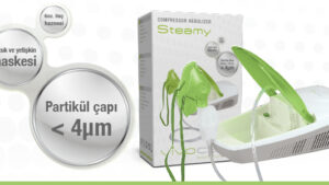 STEAMY Vivocare-Tags Steamy TR Nebulizatör - KOMPRESÖRLÜ