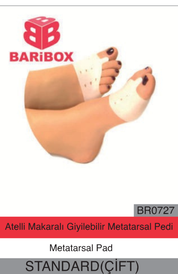 Atelli Makaralı Giyilebilir Metatarsal Pedi
