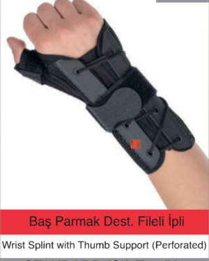 Baş Parmak Dest Fileli İpli br0320 Standard Çift Taraflı