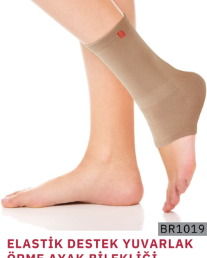 Elastik Destek Yuvarlak Örme Ayak Bilekligi br1019