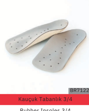 Kauçuk Tabanlık 3/4 BR7122